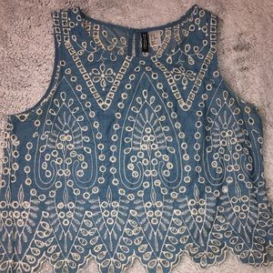 H&M fashion crop top